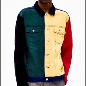 PacSun '90s Colorblock Denim Jacket